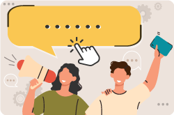 議題建議回饋無文字插圖